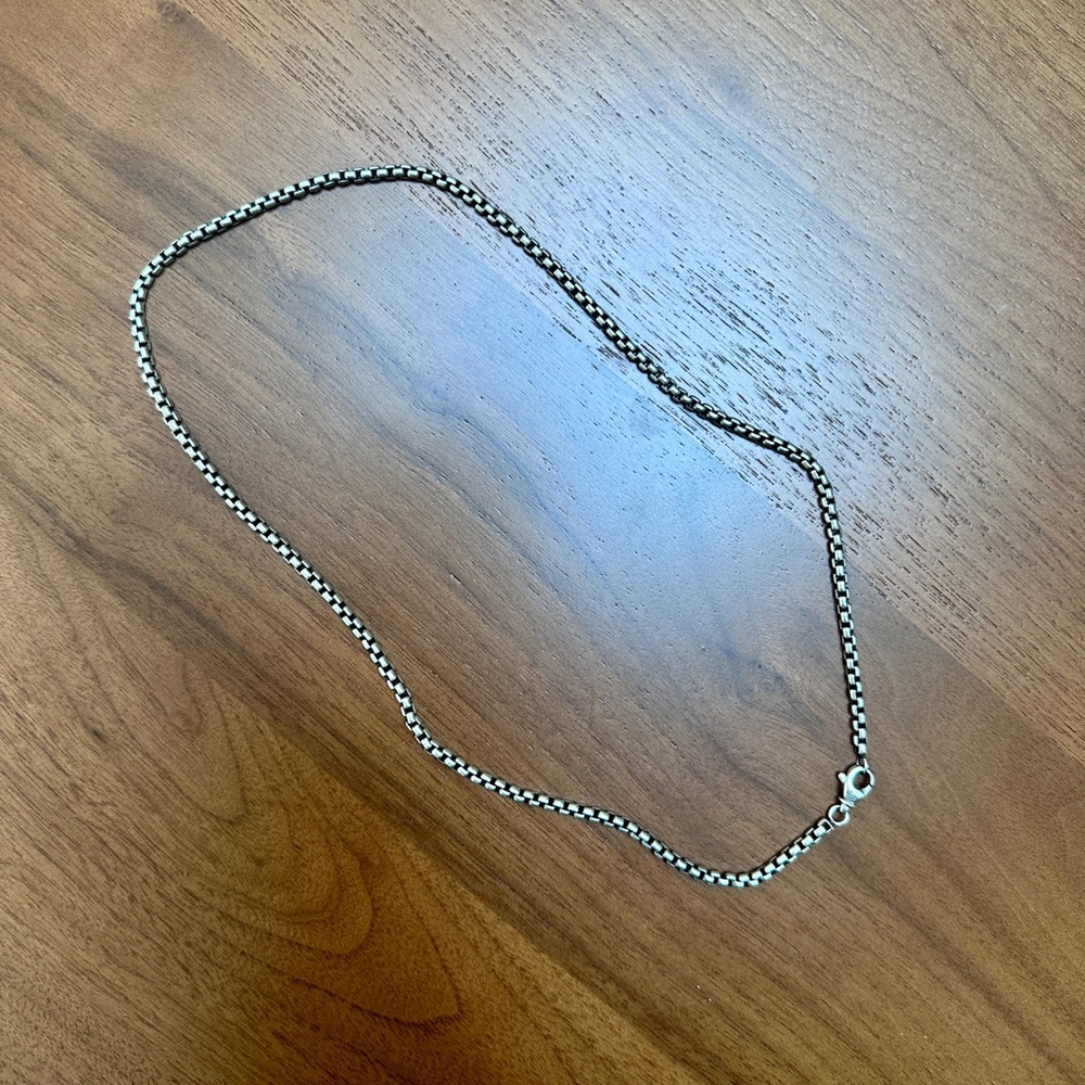 David Yurman Men’s Chain Necklace